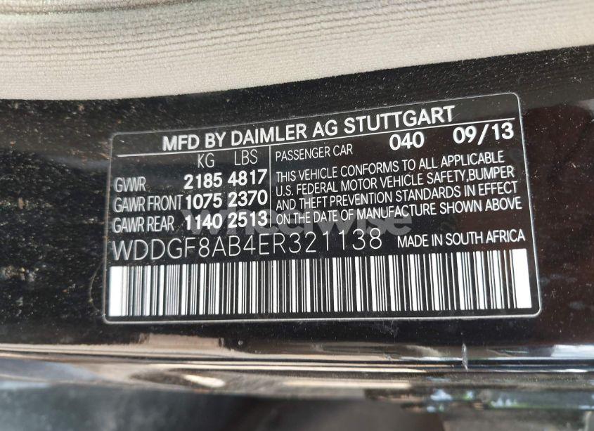 Photo 9 of 2014 Mercedes-benz C 300 LUXURY 4MATIC/SPORT 4MATIC (VIN WDDGF8AB4ER321138)