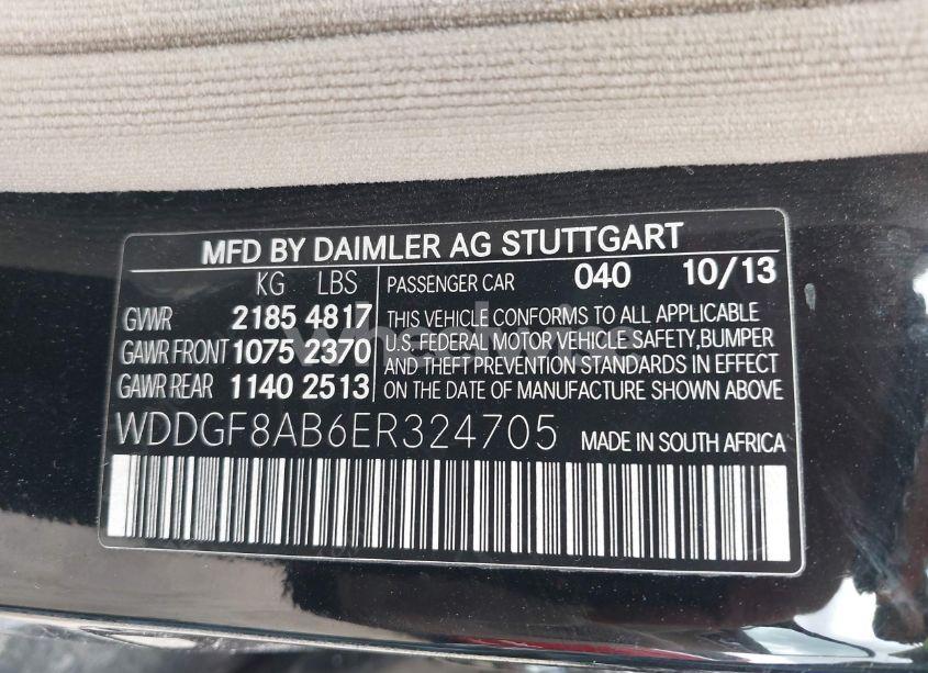 Photo 9 of 2014 Mercedes-benz C 300 LUXURY 4MATIC/SPORT 4MATIC (VIN WDDGF8AB6ER324705)