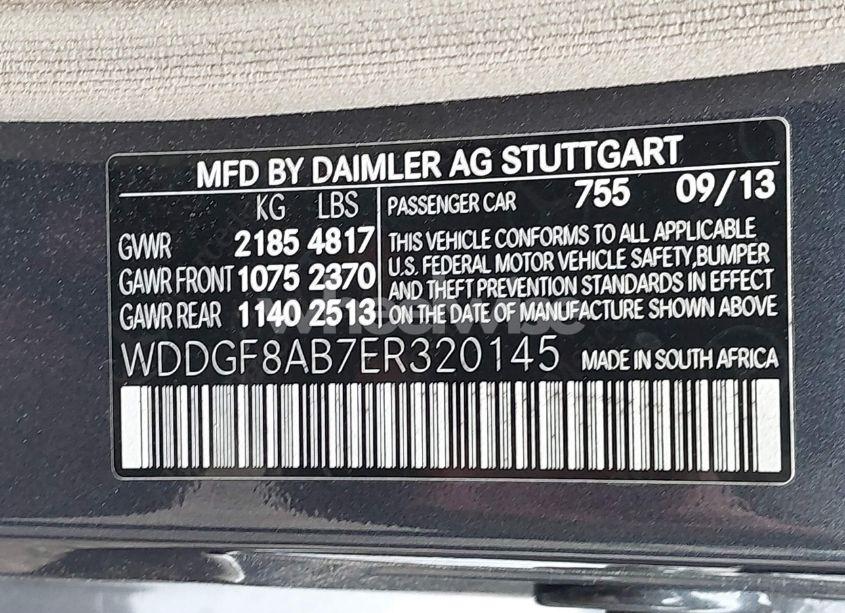 Photo 9 of 2014 Mercedes-benz C 300 LUXURY 4MATIC/SPORT 4MATIC (VIN WDDGF8AB7ER320145)