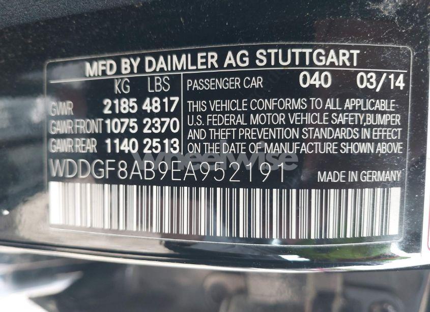 Photo 9 of 2014 Mercedes-benz C 300 LUXURY 4MATIC/SPORT 4MATIC (VIN WDDGF8AB9EA952191)