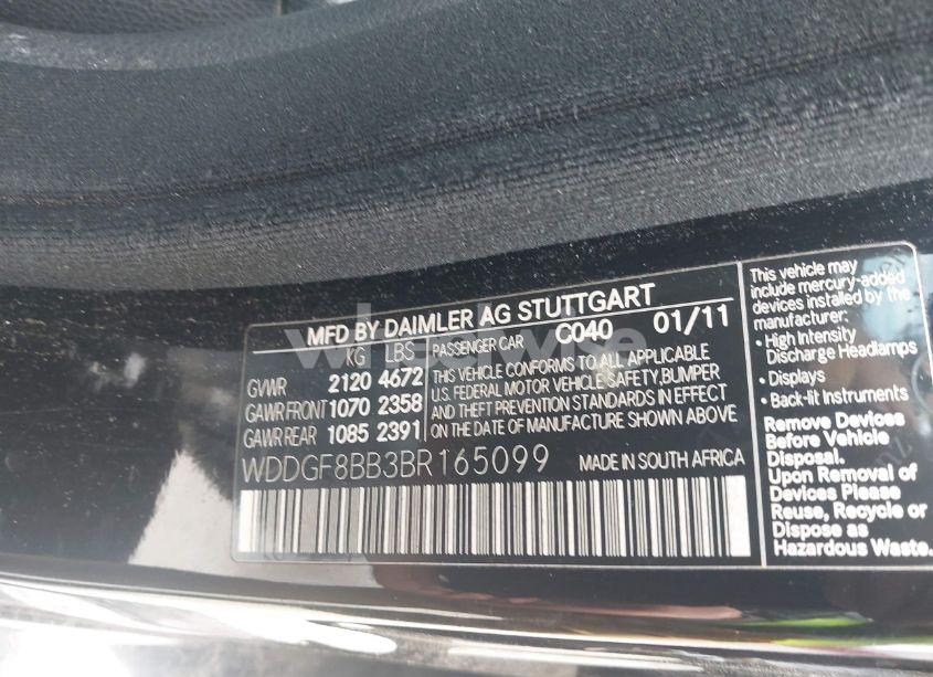 Photo 9 of 2011 Mercedes-benz C 300 LUXURY 4MATIC/SPORT 4MATIC (VIN WDDGF8BB3BR165099)