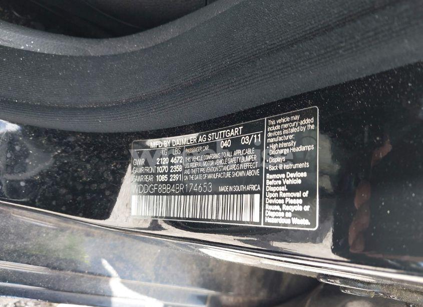 Photo 9 of 2011 Mercedes-benz C 300 LUXURY 4MATIC/SPORT 4MATIC (VIN WDDGF8BB4BR174653)