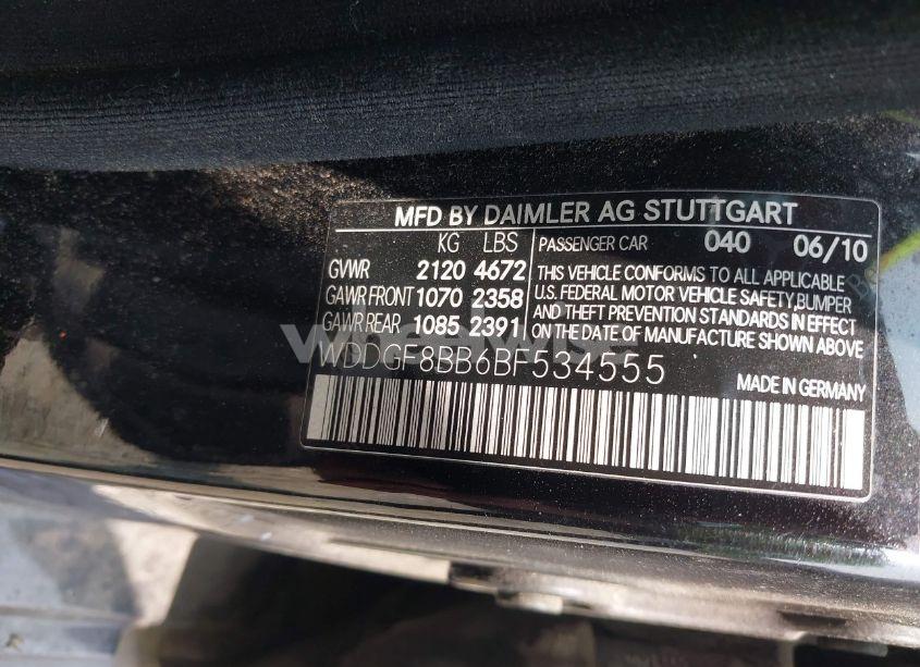 Photo 9 of 2011 Mercedes-benz C 300 LUXURY 4MATIC/SPORT 4MATIC (VIN WDDGF8BB6BF534555)