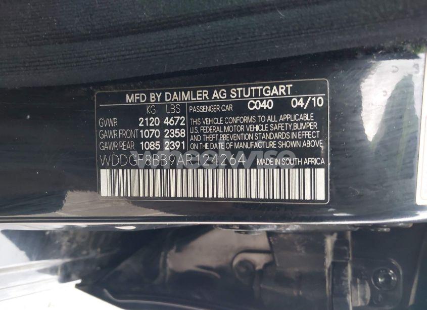 Photo 9 of 2010 Mercedes-benz C 300 LUXURY 4MATIC/SPORT 4MATIC (VIN WDDGF8BB9AR124264)