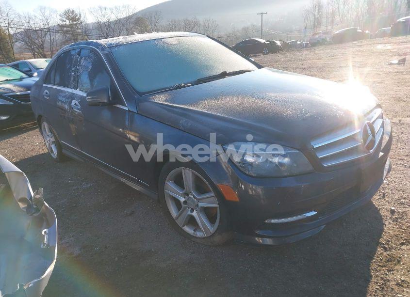 2011 Mercedes-benz C 300 LUXURY 4MATIC/SPORT 4MATIC (VIN WDDGF8BB9BR139784) main photo
