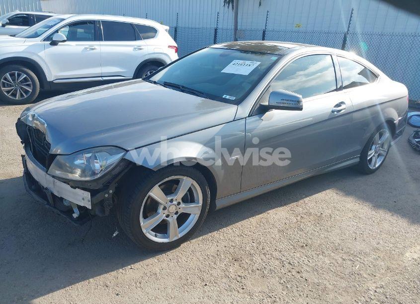 Photo 2 of 2012 Mercedes-benz C 250 (VIN WDDGJ4HB1CF798671)