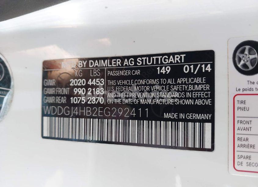 Photo 9 of 2014 Mercedes-benz C 250 (VIN WDDGJ4HB2EG292411)