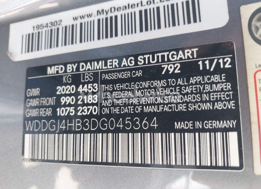 Photo 9 of 2013 Mercedes-benz C 250 (VIN WDDGJ4HB3DG045364)