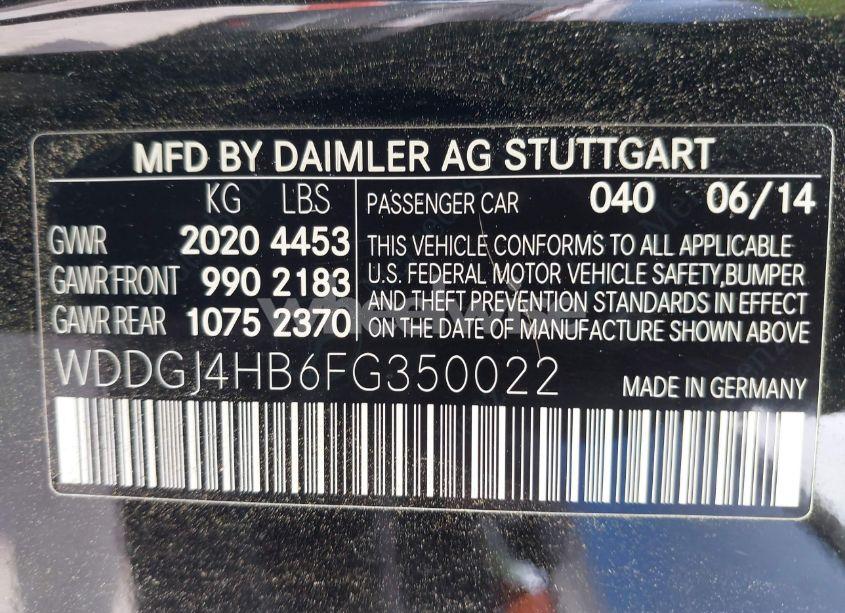 Photo 9 of 2015 Mercedes-benz C 250 (VIN WDDGJ4HB6FG350022)