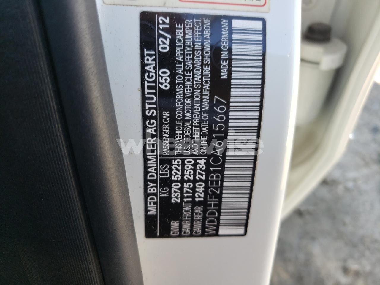 Photo 12 of 2012 MERCEDES-BENZ E 350 BLUETEC (VIN WDDHF2EB1CA615667)