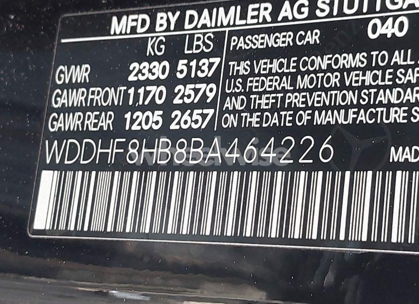 Photo 9 of 2011 Mercedes-benz E 350 4MATIC (VIN WDDHF8HB8BA464226)