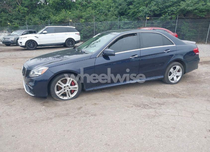 Photo 2 of 2014 Mercedes-benz E 350 4MATIC (VIN WDDHF8JB0EB021738)