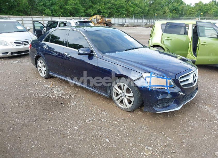 2014 Mercedes-benz E 350 4MATIC (VIN WDDHF8JB2EB038976) main photo
