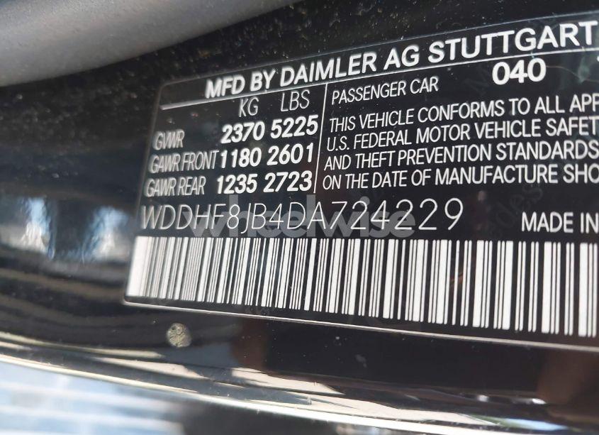 Photo 9 of 2013 Mercedes-benz E 350 4MATIC (VIN WDDHF8JB4DA724229)