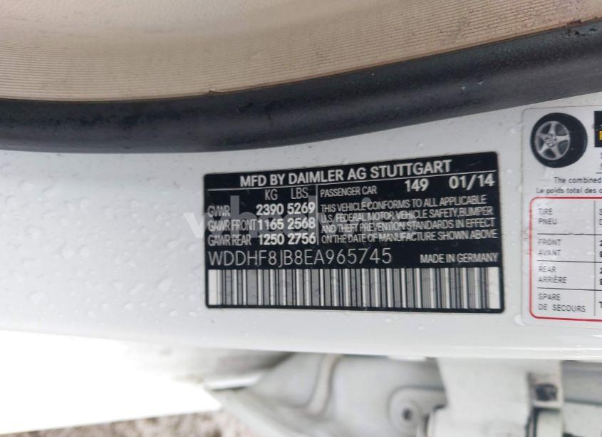 Photo 9 of 2014 Mercedes-benz E 350 4MATIC (VIN WDDHF8JB8EA965745)