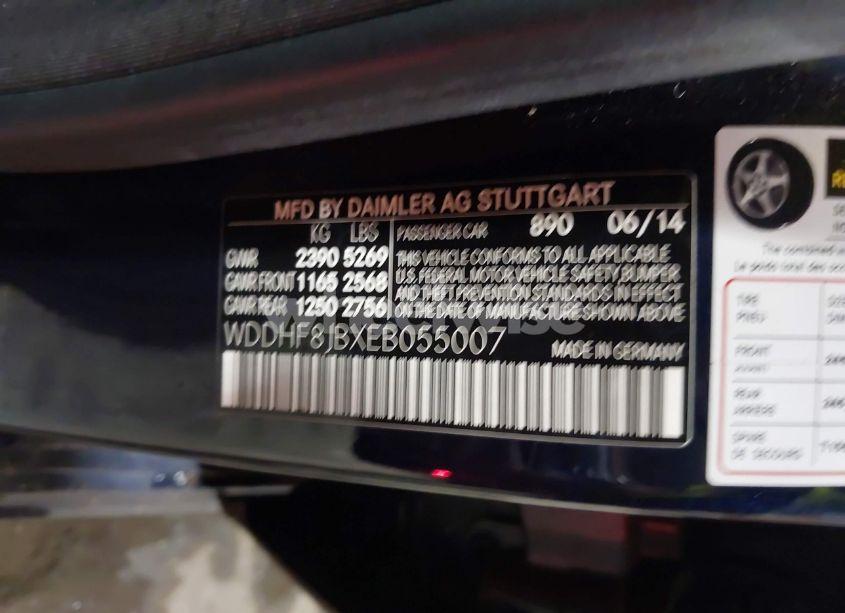 Photo 9 of 2014 Mercedes-benz E 350 4MATIC (VIN WDDHF8JBXEB055007)