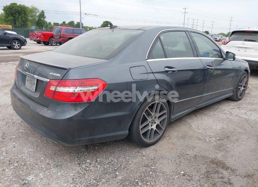 Photo 4 of 2013 Mercedes-benz E 400 HYBRID SPORT (VIN WDDHF9FB5DA754774)