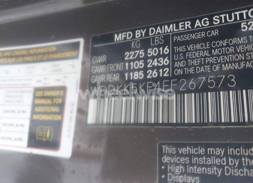 Photo 9 of 2014 Mercedes-benz E 350 (VIN WDDKK5KF4EF267573)