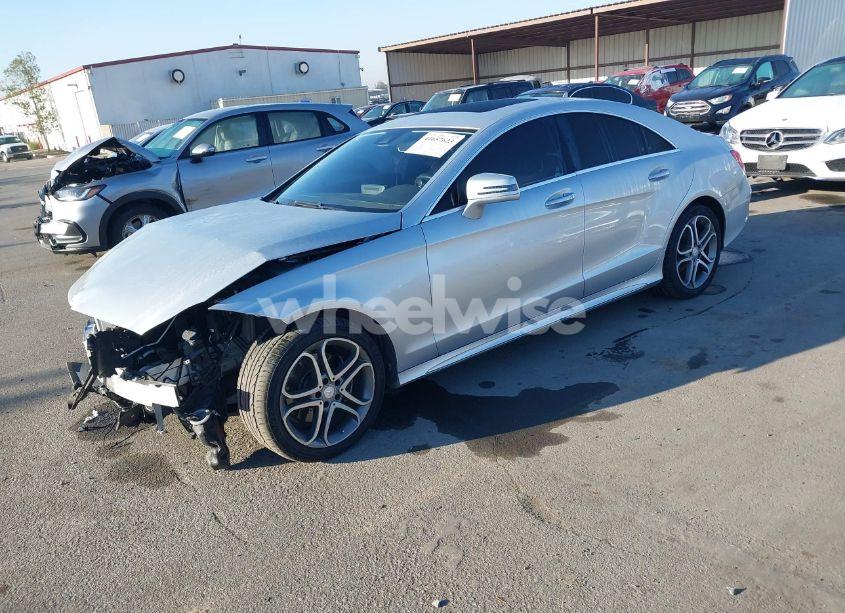Photo 2 of 2015 Mercedes-benz Cls 400 4MATIC (VIN WDDLJ6HB2FA154026)