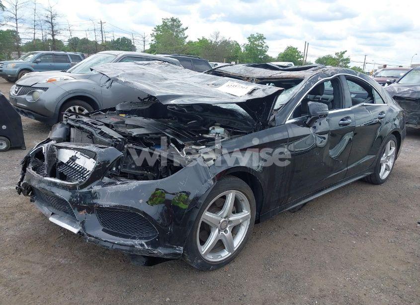 Photo 2 of 2016 Mercedes-benz Cls 400 4MATIC (VIN WDDLJ6HBXGA160139)