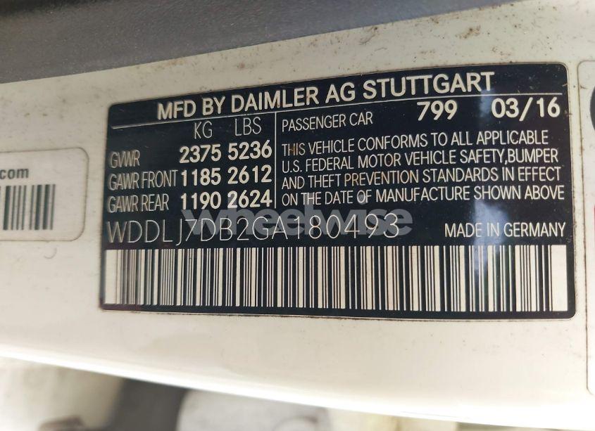 Photo 9 of 2016 Mercedes-benz Cls 550 (VIN WDDLJ7DB2GA180493)