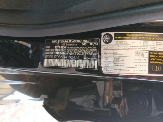 Photo 4 of 2017 MERCEDES-BENZ CLS 550 (VIN WDDLJ7DB5HA192476)