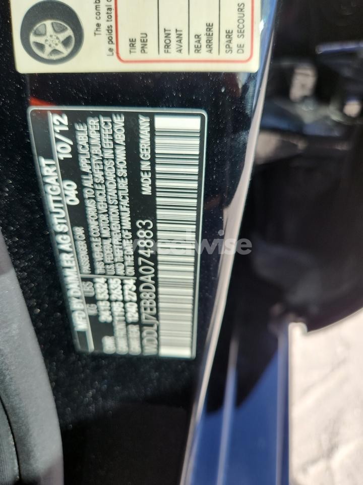 Photo 12 of 2013 MERCEDES-BENZ CLS 63 AMG (VIN WDDLJ7EB8DA074883)