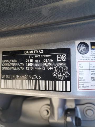 Photo 8 of 2017 MERCEDES-BENZ CLS 63 AMG S-MODEL N/A (VIN WDDLJ7GB7HA192006)