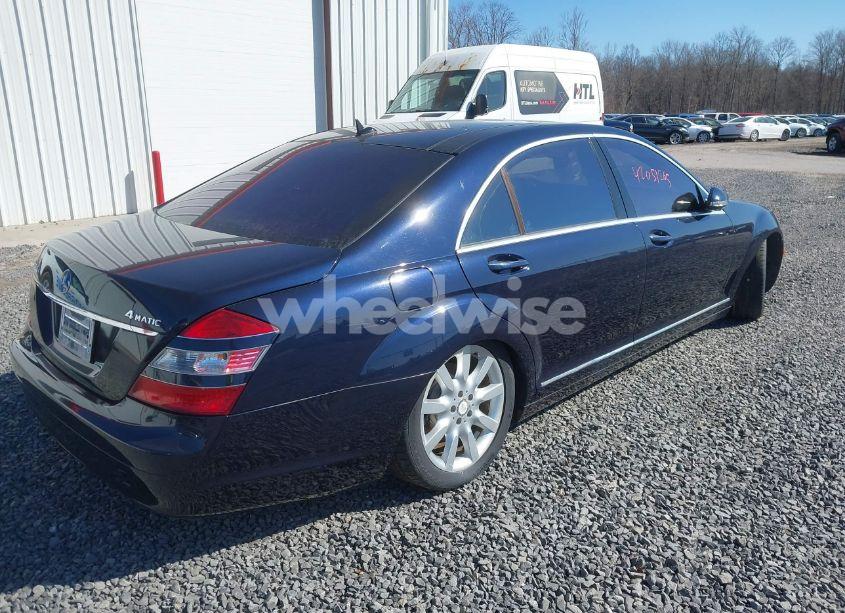 Photo 4 of 2007 Mercedes-benz S 550 4MATIC (VIN WDDNG86X17A125362)