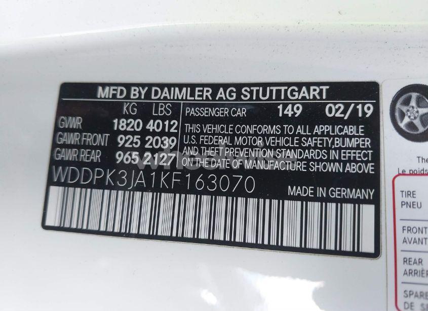 Photo 9 of 2019 Mercedes-benz Slc 300 (VIN WDDPK3JA1KF163070)