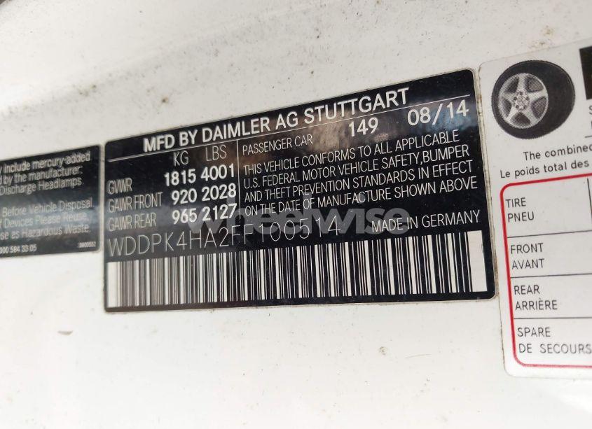 Photo 9 of 2015 Mercedes-benz Slk 250 (VIN WDDPK4HA2FF100514)