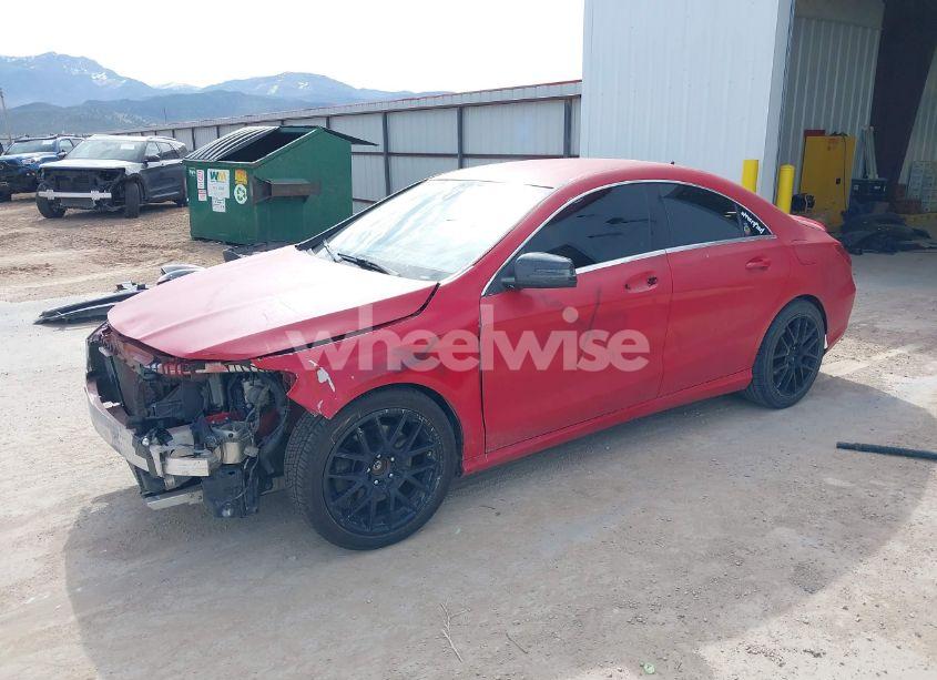 Photo 2 of 2014 Mercedes-benz Cla 250 (VIN WDDSJ4EB6EN047203)