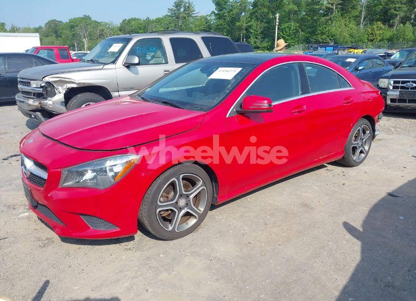 Photo 2 of 2014 Mercedes-benz Cla 250 4MATIC (VIN WDDSJ4GB4EN130447)