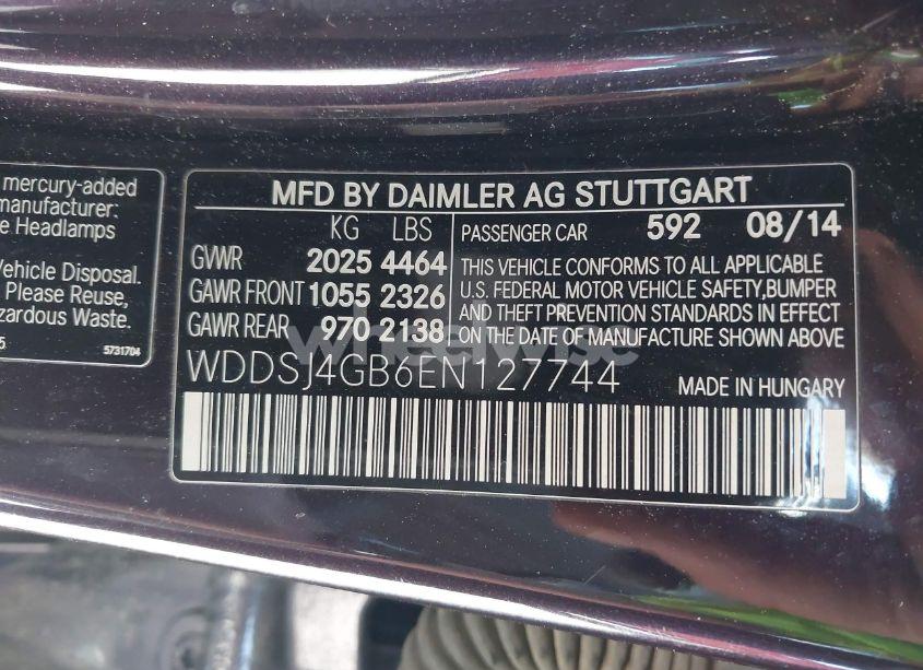 Photo 9 of 2014 Mercedes-benz Cla 250 4MATIC (VIN WDDSJ4GB6EN127744)