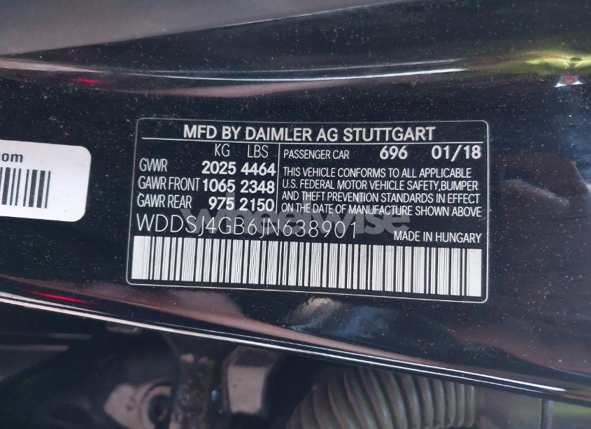 Photo 9 of 2018 Mercedes-benz Cla 250 4MATIC (VIN WDDSJ4GB6JN638901)