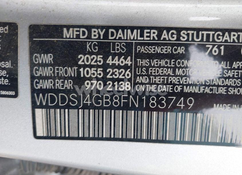 Photo 9 of 2015 Mercedes-benz Cla 250 4MATIC (VIN WDDSJ4GB8FN183749)