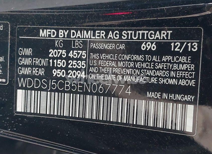 Photo 9 of 2014 Mercedes-benz Cla 45 AMG 4MATIC (VIN WDDSJ5CB5EN067774)