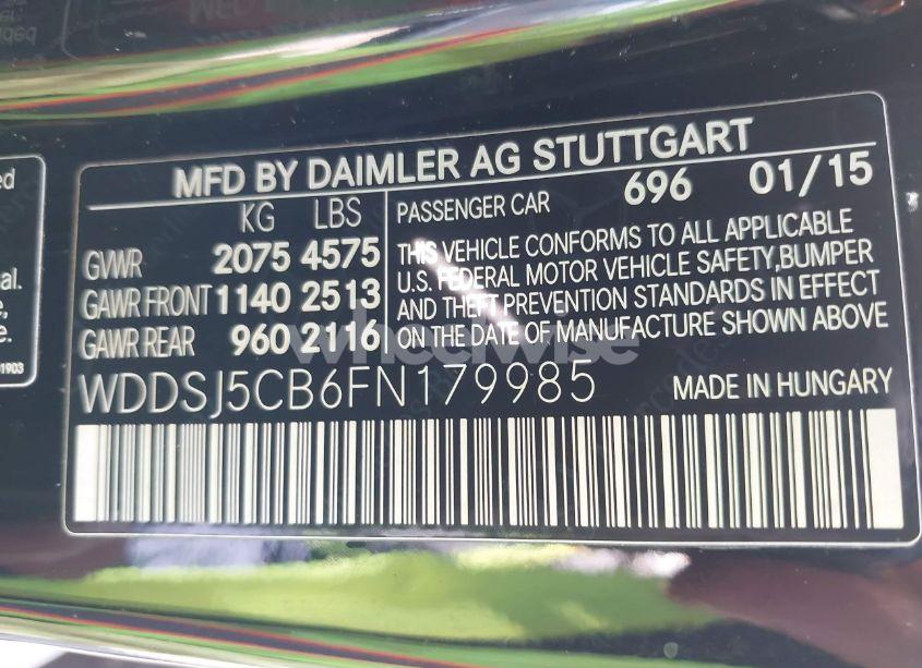 Photo 9 of 2015 Mercedes-benz Cla 45 AMG 4MATIC (VIN WDDSJ5CB6FN179985)