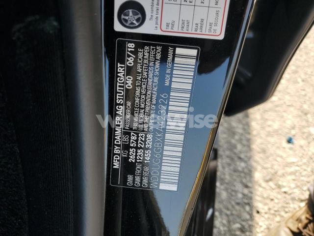 Photo 12 of 2019 MERCEDES-BENZ S 450 N/A (VIN WDDUG6GBXKA423226)