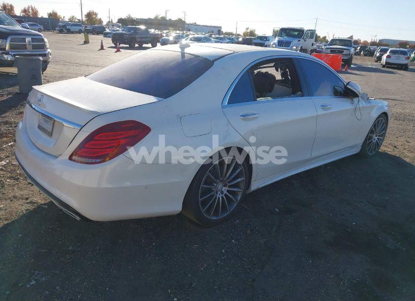 Photo 4 of 2014 Mercedes-benz S 550 (VIN WDDUG8CB0EA044421)