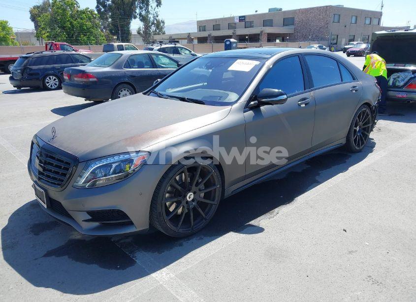 Photo 2 of 2016 Mercedes-benz S 550 (VIN WDDUG8CB0GA237364)