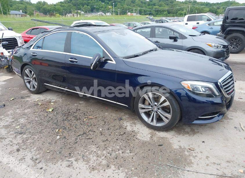 2014 Mercedes-benz S 550 4MATIC (VIN WDDUG8FB5EA024385) main photo