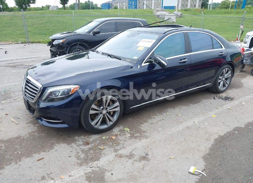Photo 2 of 2014 Mercedes-benz S 550 4MATIC (VIN WDDUG8FB5EA024385)