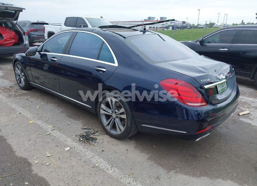 Photo 3 of 2014 Mercedes-benz S 550 4MATIC (VIN WDDUG8FB5EA024385)