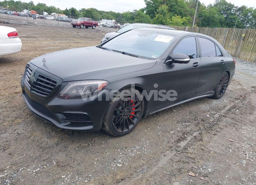 Photo 2 of 2014 Mercedes-benz S 550 4MATIC (VIN WDDUG8FB7EA035212)