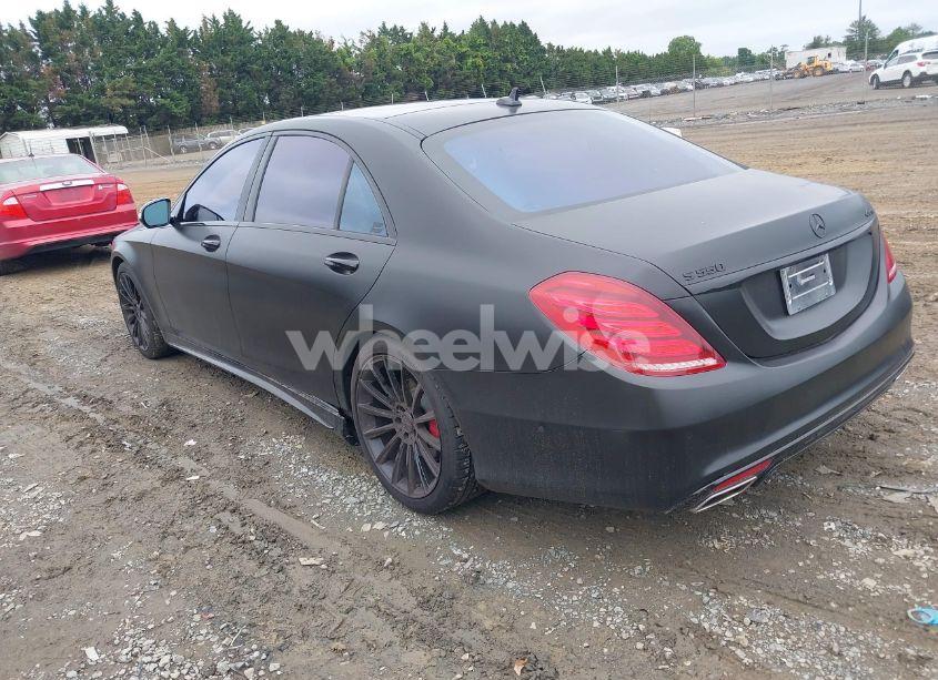 Photo 3 of 2014 Mercedes-benz S 550 4MATIC (VIN WDDUG8FB7EA035212)