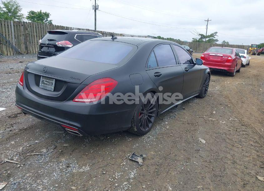 Photo 4 of 2014 Mercedes-benz S 550 4MATIC (VIN WDDUG8FB7EA035212)