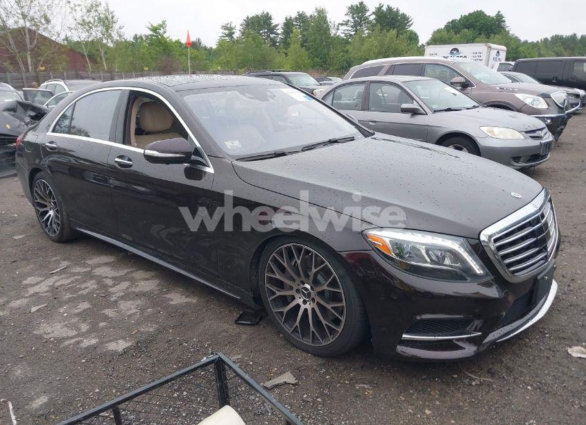 2015 Mercedes-benz S 550 4MATIC (VIN WDDUG8FBXFA123544) main photo
