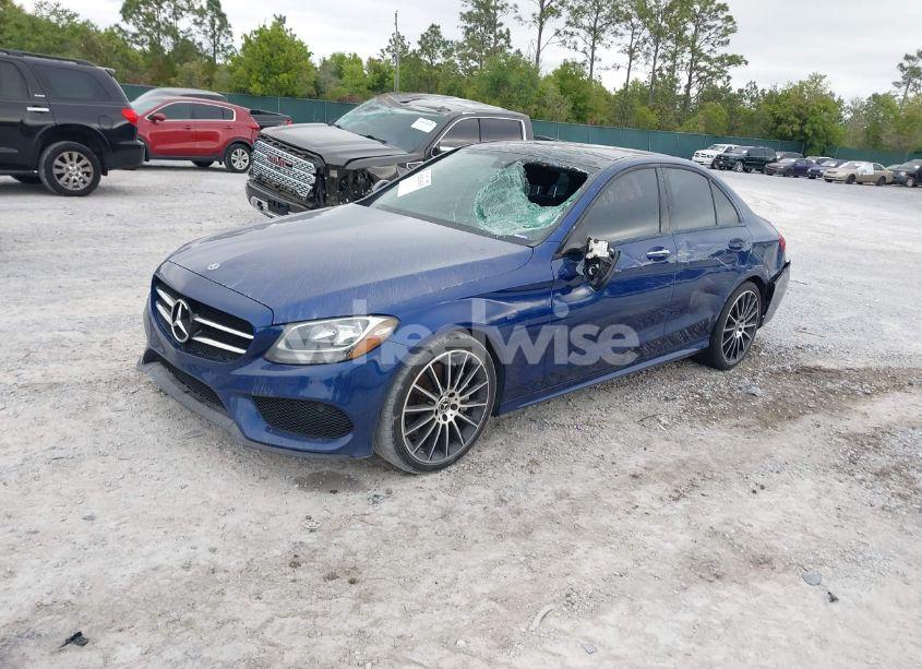 Photo 2 of 2018 Mercedes-benz C 300 (VIN WDDWF4JB4JR333997)
