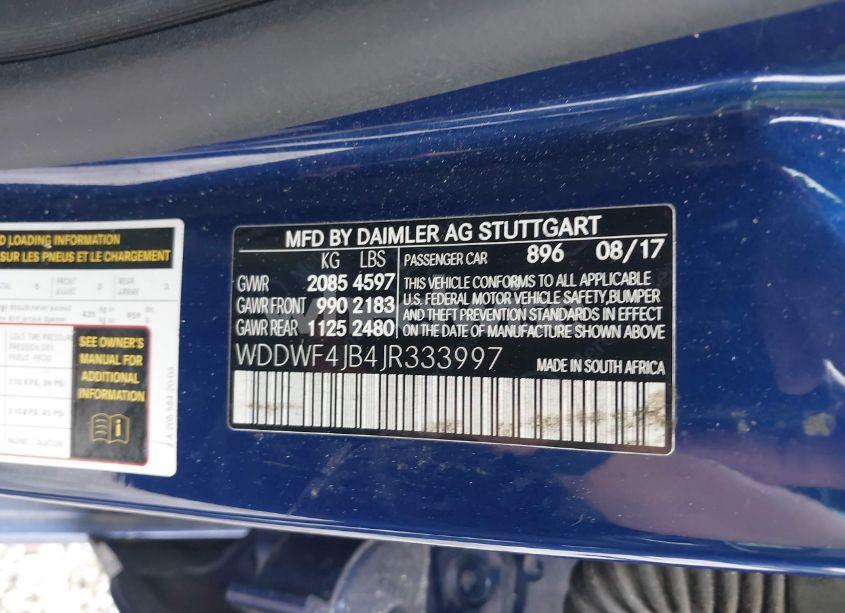 Photo 9 of 2018 Mercedes-benz C 300 (VIN WDDWF4JB4JR333997)